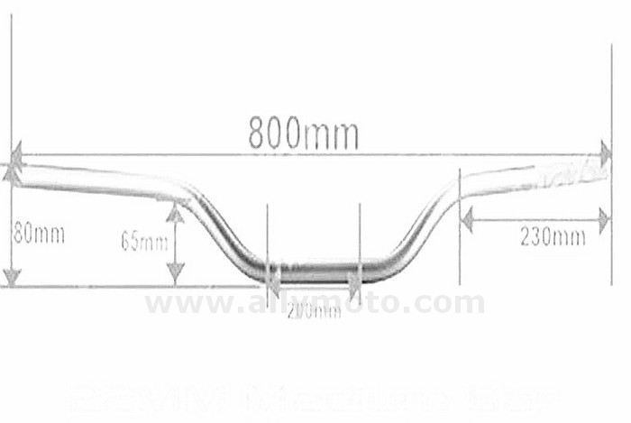 94 7-8 Inch Handlebar Handle To Tube 800Mm Bars 22Mm Handlebars cross Atv Quad Pit Dirt Irbis@2